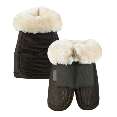 Schapenvacht springschoenen Horze Schapenvacht springschoenen Horze