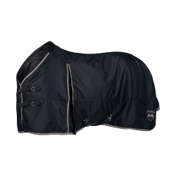 Couverture d'extérieur légère Georgina B Vertigo avec couvre-cou 150 g Bleu marine foncé