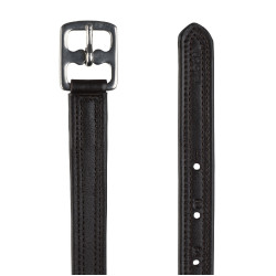 Étrivières cuir intérieur nylon Horze Marron foncé