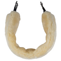 Fourreau de sangle mouton Harleigh Horze Blanc cassé Fourreau de sangle mouton Harleigh Horze Blanc cassé