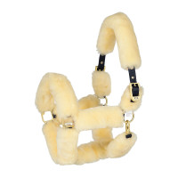 Licol Tremblant Horze mouton véritable Marron Licol Tremblant Horze mouton véritable Marron