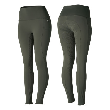 Hoogwaardige legging met volledige siliconen zitvlak Gillian Horze dames Hoogwaardige legging met volledige siliconen zitvlak Gillian Horze dames