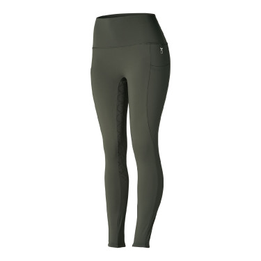 Hoogwaardige legging met volledige siliconen zitvlak Gillian Horze dames Hoogwaardige legging met volledige siliconen zitvlak Gillian Horze dames