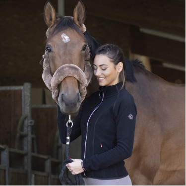 Veste polaire Equithème Lena Noir Veste polaire Equithème Lena Noir