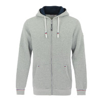Sweat met rits Equithème Nicolas Marineblauw