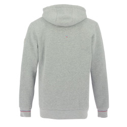 Sweat zippé Equithème Nicolas Gris chiné