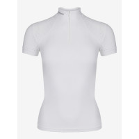 Wedstrijdpolo LeMieux Olivia met korte mouwen Marineblauw Wedstrijdpolo LeMieux Olivia met korte mouwen Marineblauw