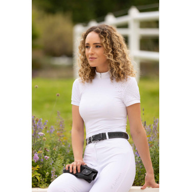 Wedstrijdpolo LeMieux Olivia met korte mouwen Wedstrijdpolo LeMieux Olivia met korte mouwen