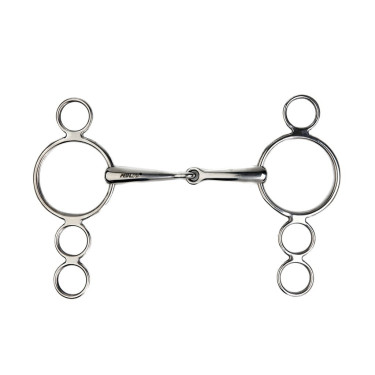 Mors réglable Metalab 4 anneaux Mors réglable Metalab 4 anneaux