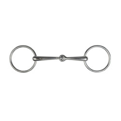 Mors 2 ringen Metalab volle mond 13 mm Mors 2 ringen Metalab volle mond 13 mm