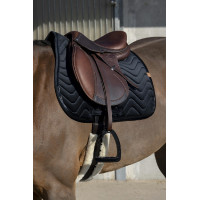 Zadeldek Equithème Glossy Zwart