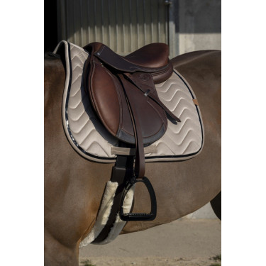 Tapis de selle Equithème Glossy Beige Tapis de selle Equithème Glossy Beige