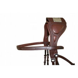 Bridon à pont Chagall T de T Havane foncé Marron