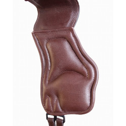 Hoofdstel met Vargas T-bridge van T Donker Havana Bruin