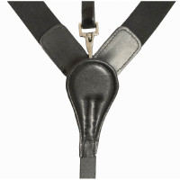 Collier de chasse élastique T de T Noir Collier de chasse élastique T de T Noir