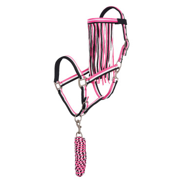 Licol et longe anti-mouches nylon Imperial Riding Licol et longe anti-mouches nylon Imperial Riding