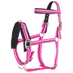 Nylon longeerhalster Imperial Riding Neonroze