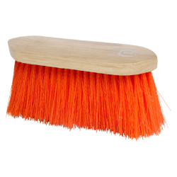 Imperial Riding Dandy brosse nylon longue dure avec dos bois v Néon orange Imperial Riding Dandy brosse nylon longue dure avec dos bois v Néon orange
