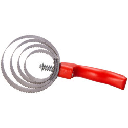 Ronde metalen rosborstel met handvat Imperial Riding Rood Ronde metalen rosborstel met handvat Imperial Riding Rood