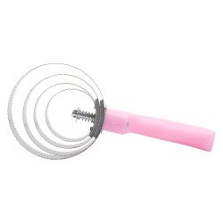 Ronde metalen rosborstel met handvat Imperial Riding