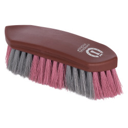 Brosse dure 2 couleurs grande Imperial Riding Rose / bordeaux / argent Brosse dure 2 couleurs grande Imperial Riding Rose / bordeaux / argent