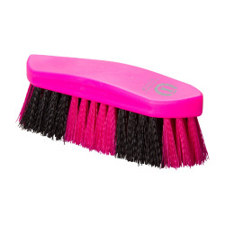Brosse dure 2 couleurs grande Imperial Riding Rose néon