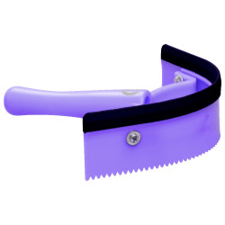 Couteau de chaleur cintré pvc avec caoutchouc Imperial Riding Royal Purple Violet