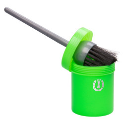 Vetkwast voor hoef met pot Imperial Riding Groen neon