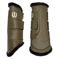 Dressuurgamaschen Imperial Riding Ambient Hide & Ride Groene olijf
