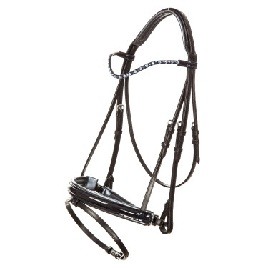 Bridon Imperial Riding Di Layla avec muserole combinée Bridon Imperial Riding Di Layla avec muserole combinée