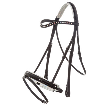 Bridon Imperial Riding Di Layla avec muserole combinée Bridon Imperial Riding Di Layla avec muserole combinée
