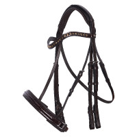 Briglia Imperial Riding Di Layla II Bruine croco / bruin
