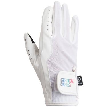 Gants Imperial Riding Damiro Blanc Gants Imperial Riding Damiro Blanc