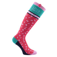 Sokken Imperial Riding Puzzle Diva roze