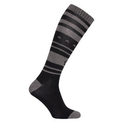 Chaussettes Imperial Riding Colorful Star Noir