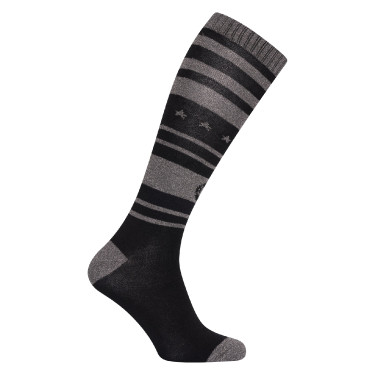 Chaussettes Imperial Riding Colorful Star Noir