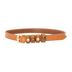 Lanières d'éperons en cuir Imperial Riding Pardouz Marron / cognac