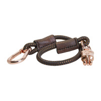Longe d'attache élastique pour camion Imperial Riding Little Space 60cm Marron