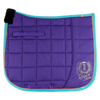 Tapis de selle Imperial Imperial Riding Time to Shine dressage Royal Purple / Jade Green