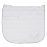 Zadeldekje Imperial Riding Symbol dressuur Wit Zadeldekje Imperial Riding Symbol dressuur Wit