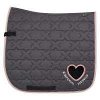Tapis de selle Imperial Riding Symbol dressage Gris Tapis de selle Imperial Riding Symbol dressage Gris
