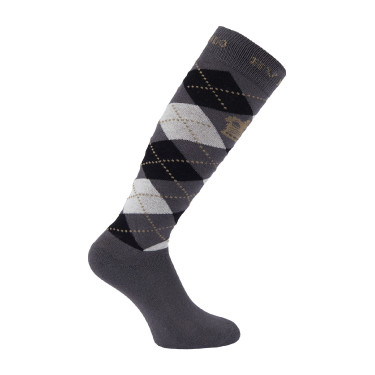 Chaussettes Argyle HV Polo Charbon / noir / taupe Gris Chaussettes Argyle HV Polo Charbon / noir / taupe Gris
