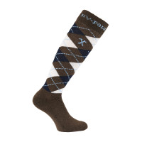 Chaussettes Argyle HV Polo Teck /marine / écru Marron