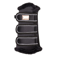 Guêtres de dressage HV Polo Wayomi Luxury Noir Guêtres de dressage HV Polo Wayomi Luxury Noir