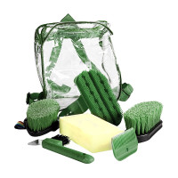 Set de pansage Horze (6 pièces) Vert Set de pansage Horze (6 pièces) Vert