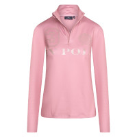Top half-zip Favouritas Tech HV Polo Blush Roze Top half-zip Favouritas Tech HV Polo Blush Roze