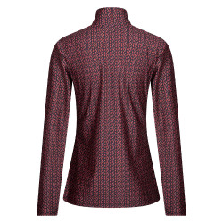 Top HV Polo Yule Deep rouge