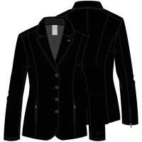 Veste de compétition HV Polo Hamilton Noir Veste de compétition HV Polo Hamilton Noir