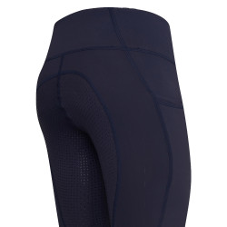 Legging d'équitation Euro-Star Breez FullGrip Bleu marine