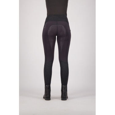 Legging d'équitation Euro-Star Breez FullGrip Noir argent Legging d'équitation Euro-Star Breez FullGrip Noir argent